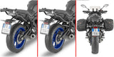 Corium Black Side Bags - 32 Lt Corium Nylon - Givi Compatible With Yamaha Tracer 7 - Gt (2020-2024)