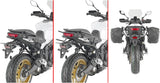Corium Black Side Bags - 26 Lt Corium Nylon - Givi Compatible With Yamaha Tracer 9 - Gt - Gt+ (2021-2024)