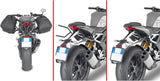 Black Side Bags - 60 Lt Nylon - Givi Compatible With Triumph Speed Triple 1200 Rs (2021-2024)