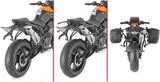 Black Side Bags - 60 Lt Nylon - Givi Compatible With Ktm 890 Duke R (2021-2023)