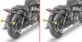 Corium Black Side Bags - 32 Lt Corium Nylon - Givi Compatible With Royal Enfield Super Meteor 650 (2023-2024)