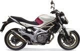 Exhaust Tip With Noise Certification Trioval Stainless Steel - Gpr Compatible With Suzuki Gladius 650 (2008-2015)