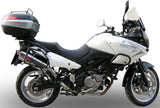 Exhaust Tip With Noise Certification Trioval Stainless Steel - Gpr Compatible With Suzuki V-Strom Dl 650 (2004-2011)
