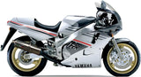Exhaust Tip With Noise Certification Trioval Stainless Steel - Gpr Compatible With Yamaha Fzr 1000 Ex-Up (1989-1990)