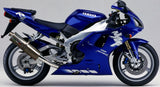 Exhaust Tip With Noise Certification Trioval Stainless Steel - Gpr Compatible With Yamaha Yzf 1000 R1 (1998-2001)