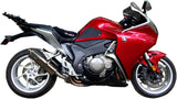 Exhaust Tip With Noise Certification Trioval Stainless Steel - Gpr Compatible With Honda Vfr 1200 F Ie (2010-2016)