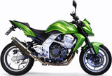 Exhaust Tip With Noise Certification Trioval Stainless Steel - Gpr Compatible With Kawasaki Z 750 - R (2007-2014)