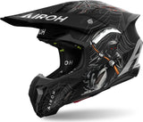 Off-Road Motorcycle Helmet Airoh Twist 3 - Tw3A35 Thermoplastic Hrt Matte Arcade Size S