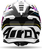 Off-Road Motorcycle Helmet Airoh Twist 3 - Tw3R38 Thermoplastic Hrt Gloss Rainbow Size L