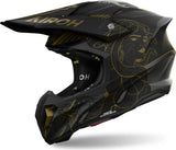 Off-Road Motorcycle Helmet Airoh Twist 3 - Tw3Tit35 Thermoplastic Hrt Matte Titanium Size Xl