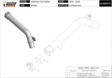 Non-Catalytic Connector Pipe - Mivv Compatible With Yamaha Fz-6 Fazer (2007-2011)