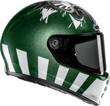 Full-Face Motorcycle Helmet Hjc V10 Advanced Fiberglass Composite Mc4 Crania Size 08 M