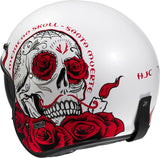Urban Motorcycle Helmet Hjc V31 Advanced Fiberglass Composite Mc1 Desto Size 09 L