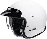 Urban Motorcycle Helmet Hjc V31 Advanced Fiberglass Composite White Size 09 L