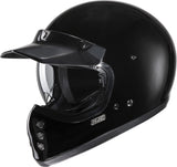 Full-Face Motorcycle Helmet Hjc V60 Advanced Fiberglass Composite Black Size 11 Xxl