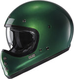 Full-Face Motorcycle Helmet Hjc V60 Advanced Fiberglass Composite Deep Green Size 11 Xxl