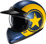 Full-Face Motorcycle Helmet Hjc V60 Advanced Fiberglass Composite Mc3Sf Nyx Size 10 Xl