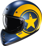 Full-Face Motorcycle Helmet Hjc V60 Advanced Fiberglass Composite Mc3Sf Nyx Size 10 Xl