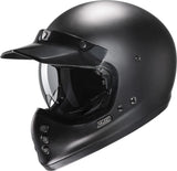 Full-Face Motorcycle Helmet Hjc V60 Advanced Fiberglass Composite Semi Flat Black Size 11 Xxl