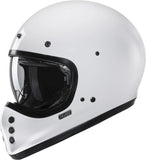 Full-Face Motorcycle Helmet Hjc V60 Advanced Fiberglass Composite White Size 10 Xl