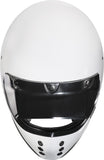 Full-Face Motorcycle Helmet Hjc V60 Advanced Fiberglass Composite White Size 10 Xl