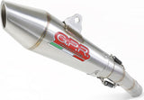 Dual Exhaust System With Sound Certification Vintacone Stainless Steel - Gpr Compatible With Triumph Speed Twin 900 (2020-2021)