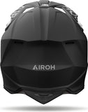 Off-Road Motorcycle Helmet Airoh Wraaap - Wra11 Thermoplastic Hrt Matte Black Color Size L