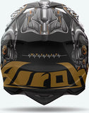 Off-Road Motorcycle Helmet Airoh Wraaap - Wrac35 Thermoplastic Hrt Matte Cyborg Size Xl