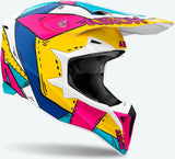 Off-Road Motorcycle Helmet Airoh Wraaap - Wrap54 Thermoplastic Hrt Matte Paint Size Xs