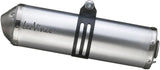 Exhaust Tip With Noise Certification Lv-X Aluminum Stainless Steel End Cap - Leovince Compatible With Suzuki Dr-Z 400 S - Sm (2001-2008)