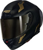 Full-Face Speeding Motorcycle Helmet Nolan X-804 Rs Ultra Carbon Carbon / Gold Aureo 330 Size Xxxl