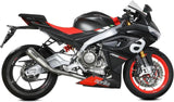 Complete Exhaust System Without Catalytic Converter And Without Sound Certification X-M1 Titanium - Mivv Compatible With Aprilia Tuono 660 (2021-2024)