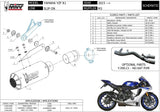 Exhaust Tip With Noise Certification Mk3 Stainless Steel - Mivv Compatible With Yamaha Yzf 1000 R1 (2015-2022)