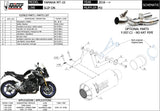 Exhaust Tip With Noise Certification Mk3 Stainless Steel - Mivv Compatible With Yamaha Mt-10 (2016-2022)