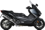 Complete Catalytic Exhaust System With Sound Certification Sr-1 Titanium Black - Mivv Compatible With Yamaha T-Max 560 (2020-2021)