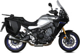 Complete Non-Catalytic Exhaust System With Sound Certification Delta Race Steel Black Carbon - Mivv Compatible With Yamaha Tracer 9 - Gt (2021-2023)