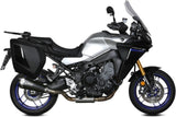 Complete Non-Catalytic Exhaust System With Sound Certification Delta Race Steel Black Carbon - Mivv Compatible With Yamaha Tracer 9 - Gt (2021-2023)