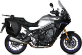 Complete Catalytic Exhaust System With Sound Certification Delta Race Stainless Steel Carbon - Mivv Compatible With Yamaha Tracer 9 - Gt (2021-2023)