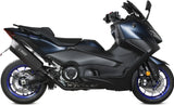 Complete Non-Catalytic Exhaust System With Sound Certification Sr-1 Full Steel Black - Mivv Compatible With Yamaha T-Max 560 (2022-2024)
