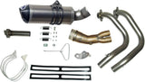 Complete Exhaust System Without Sound Certification Relevance Titanium Carbon Cap - Termignoni Compatible With Yamaha Mt-07 (2014-2020)