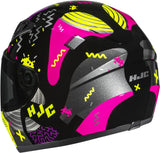 Full-Face Motorcycle Helmet Hjc Y10 Advanced Polycarbonate Mc3H Mika Size 08 M