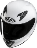 Full-Face Motorcycle Helmet Hjc Y10 Advanced Polycarbonate Pearl White Size 09 L