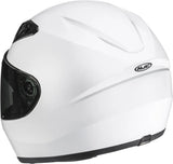 Full-Face Motorcycle Helmet Hjc Y10 Advanced Polycarbonate Pearl White Size 09 L