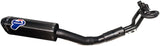 Complete Catalytic Exhaust System Without Sound Certification Scream Carbon Carbon Cap - Termignoni Compatible With Yamaha Xp 530 T-Max (2017-2019)