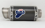 Exhaust Tip Without Sound Certification Gp Carbon - Termignoni Compatible With Yamaha Yzf-R3 (2015-2020)
