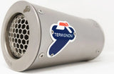 Exhaust Tip Without Sound Certification Gp2R-R Stainless Steel - Termignoni Compatible With Yamaha N-Max 155 (2017-2020)