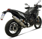 Complete Non-Catalytic Exhaust System With Sound Certification Titanium Steel Cap - Termignoni Compatible With Yamaha Ténéré 700 (2020)