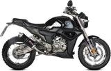 Complete Catalytic Exhaust System With Sound Certification Gp Steel Black - Mivv Compatible With Zontes Zt 125 G1 (2021-2024)