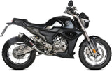 Complete Catalytic Exhaust System With Sound Certification Gp Steel Black - Mivv Compatible With Zontes Zt 125 U (2021-2024)