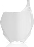 Front Number Plate - Acerbis Compatible With Yamaha Yz 125 (2006-2014)